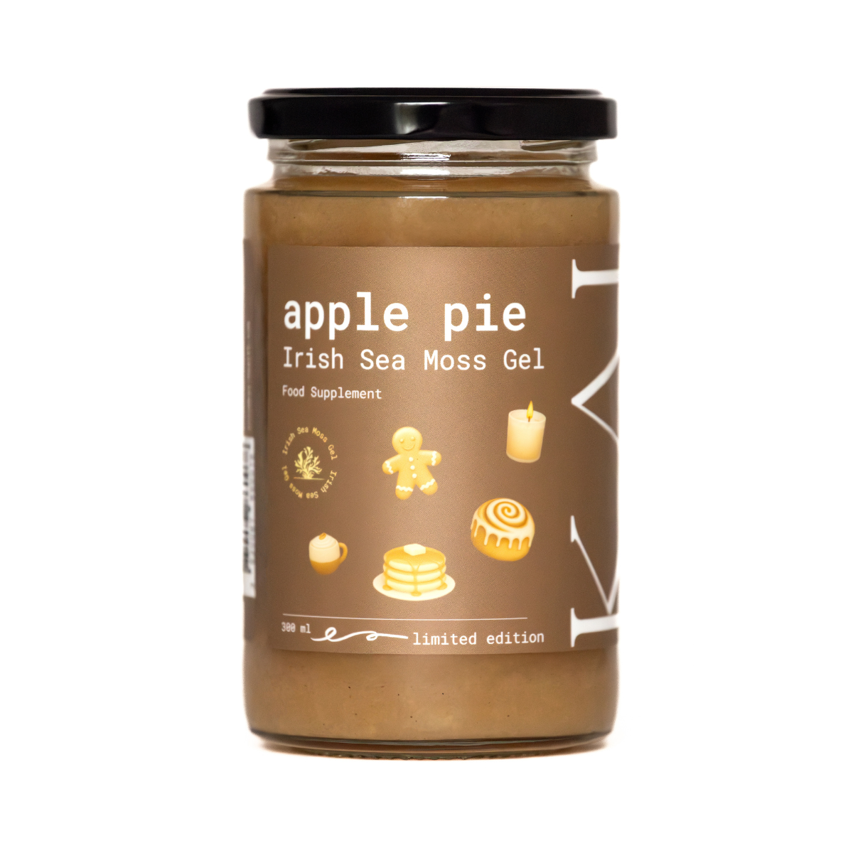 Sea moss gel apple pie vegan limited edition