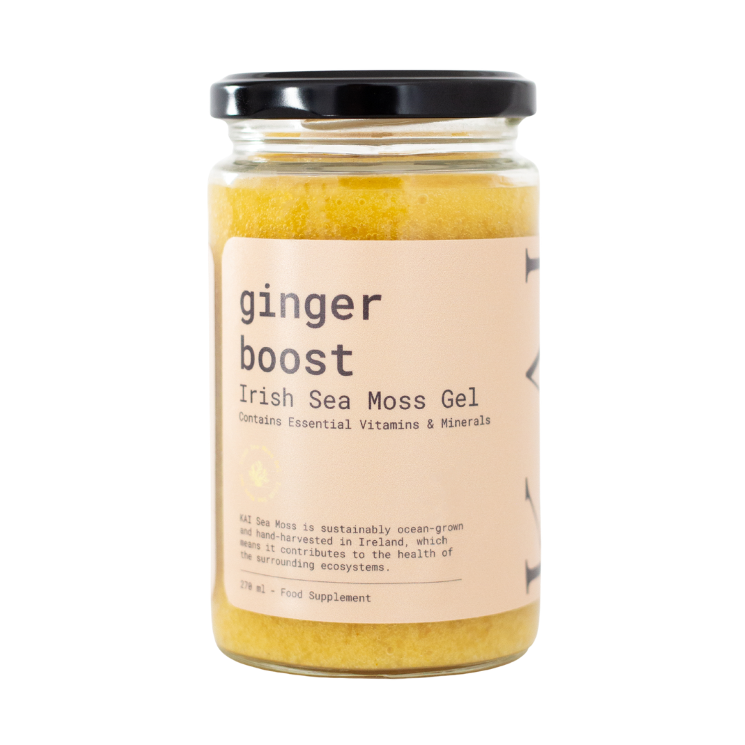 Ginger sea moss gel