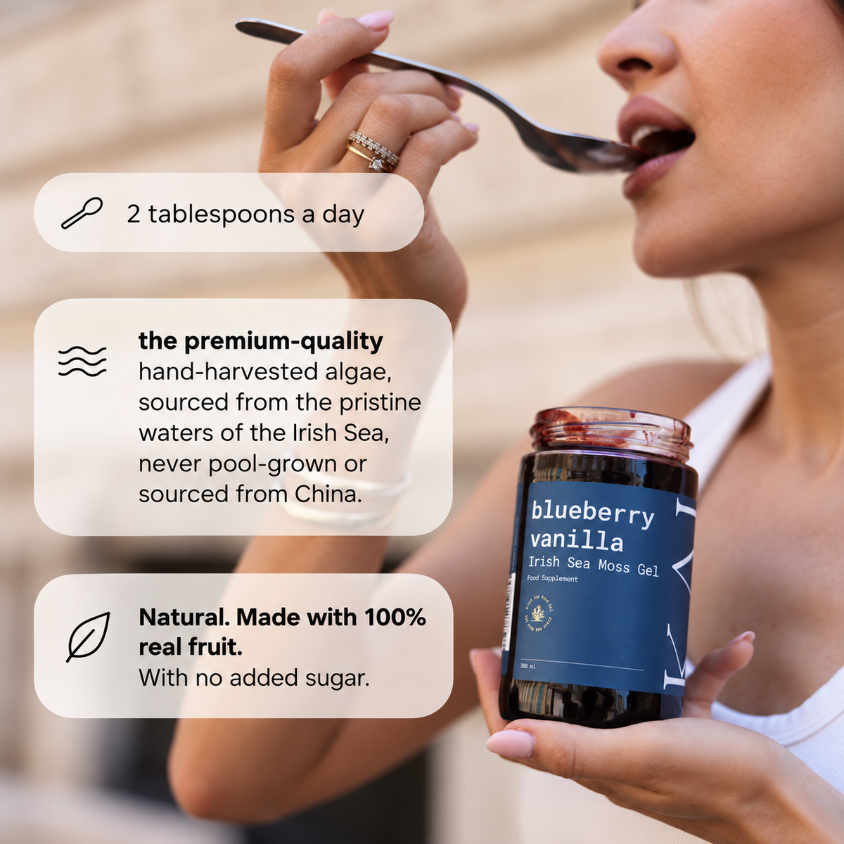 Sea Moss- Cranberry Probiotic