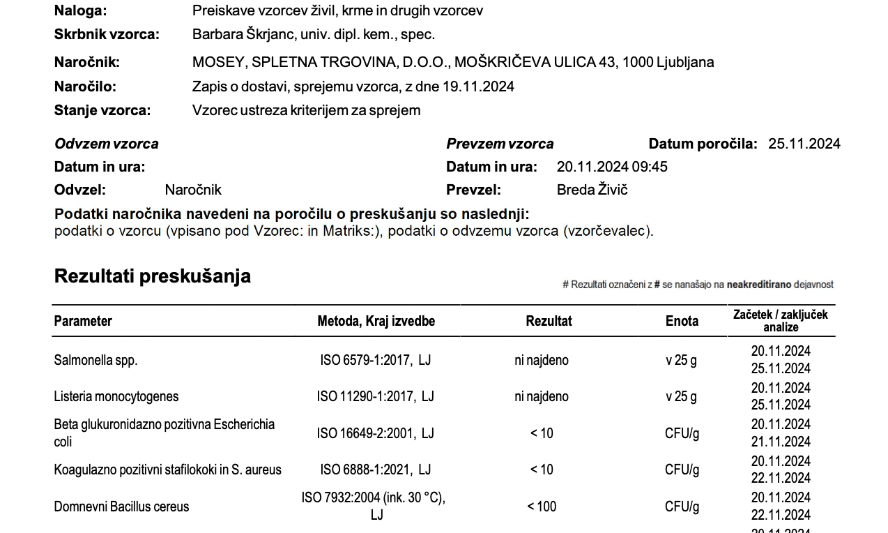 Microbiological tests