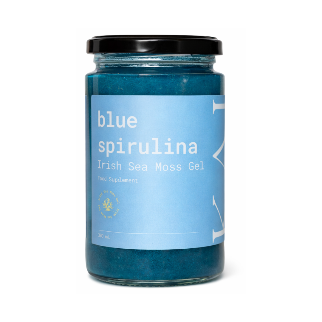 Blue Spirulina Sea Moss gel- VEGAN
