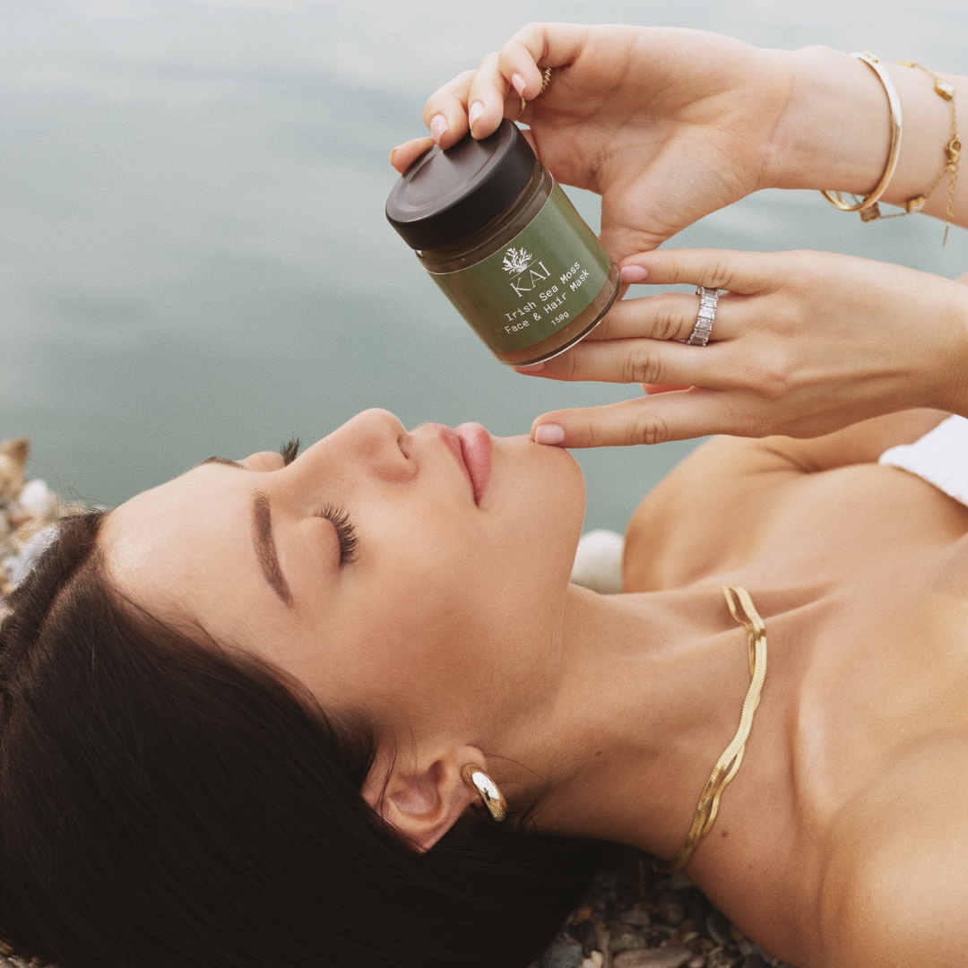 Maschera al Sea Moss Irlandese per Viso e Capelli