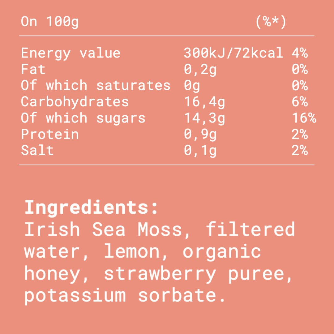 Strawberry + Ginger Boost