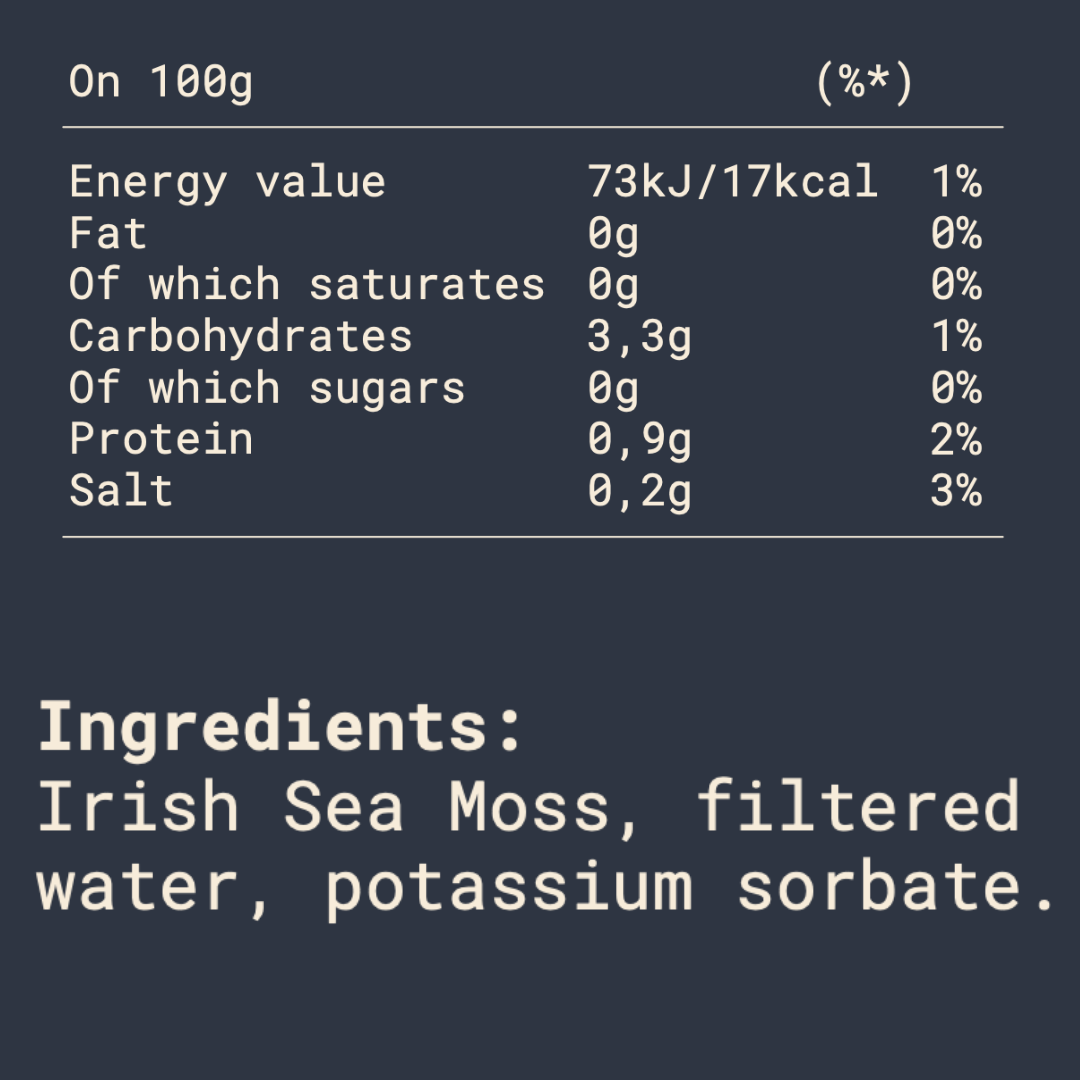 Sea Moss Gel- The OG